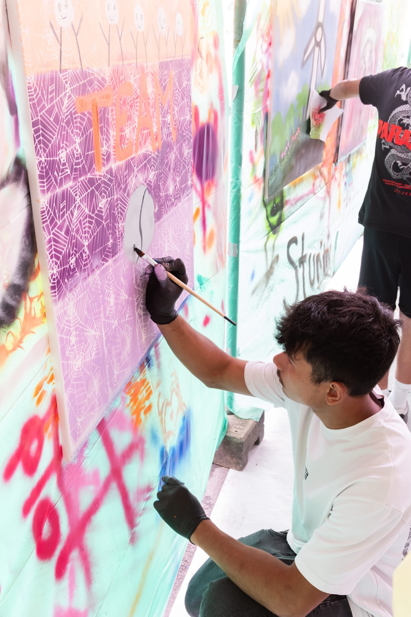 Graffiti Workshop beim LIEB Lehrlingstag